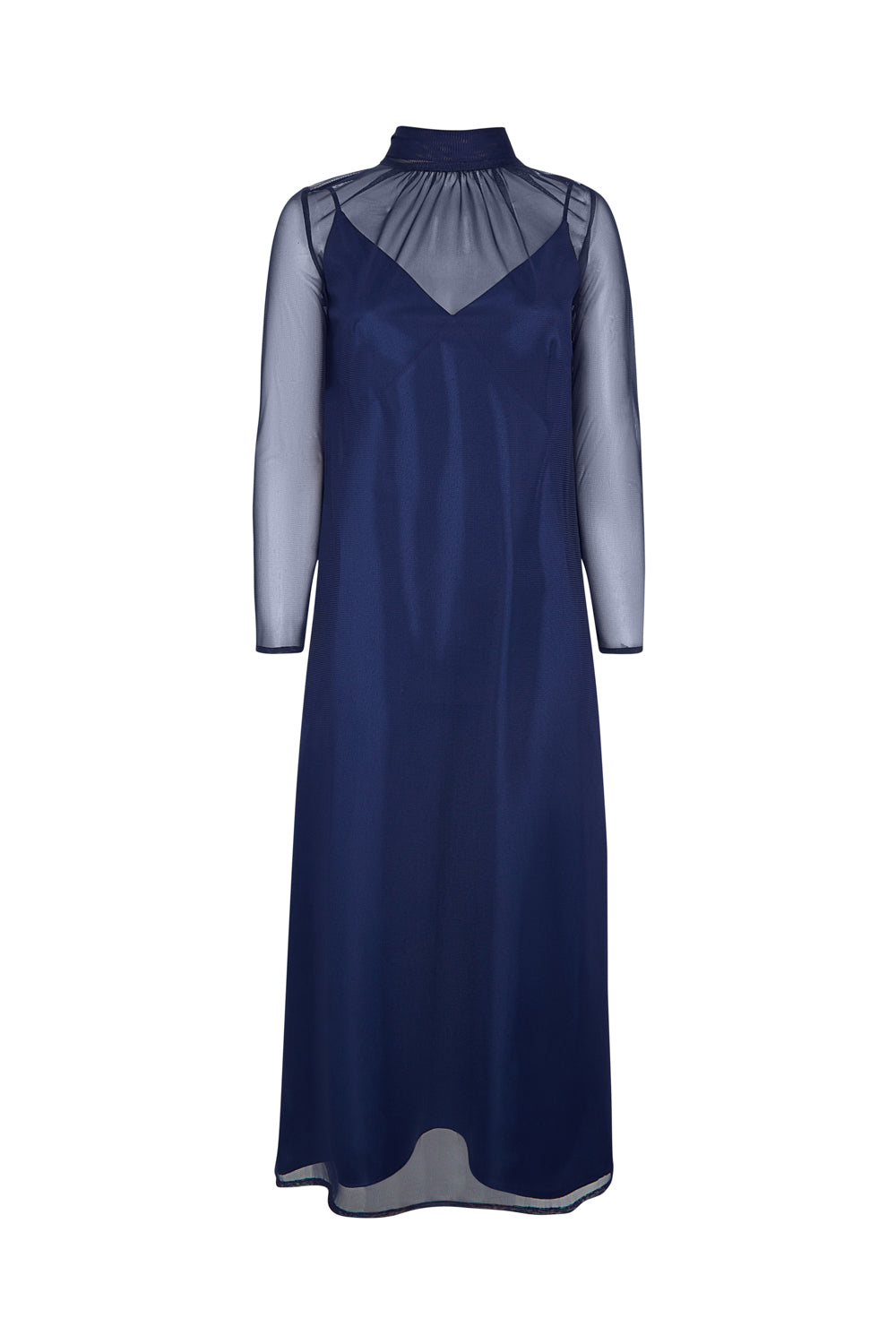 Vestido Coello Marino