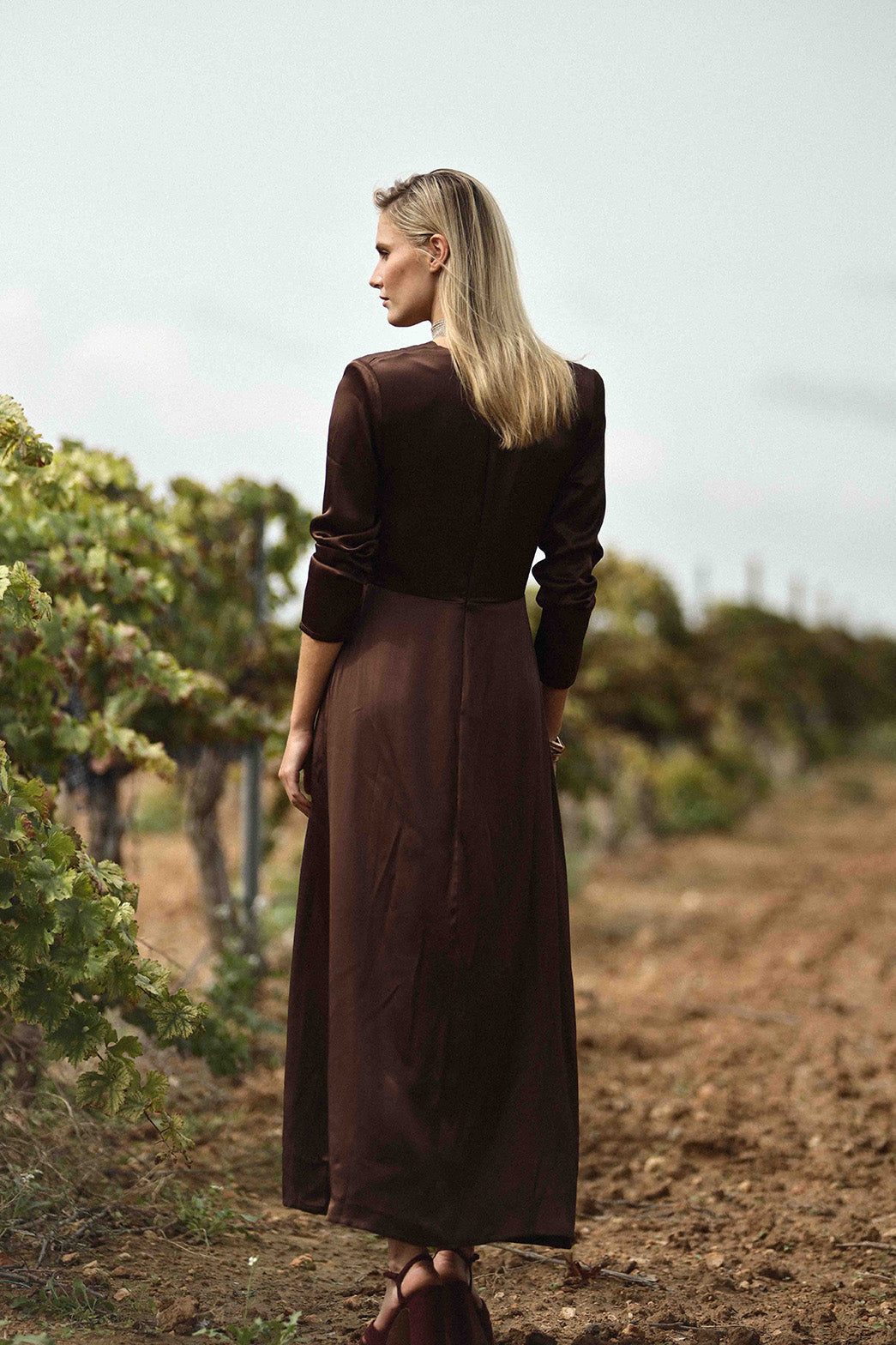 Vestido Lairen Chocolate