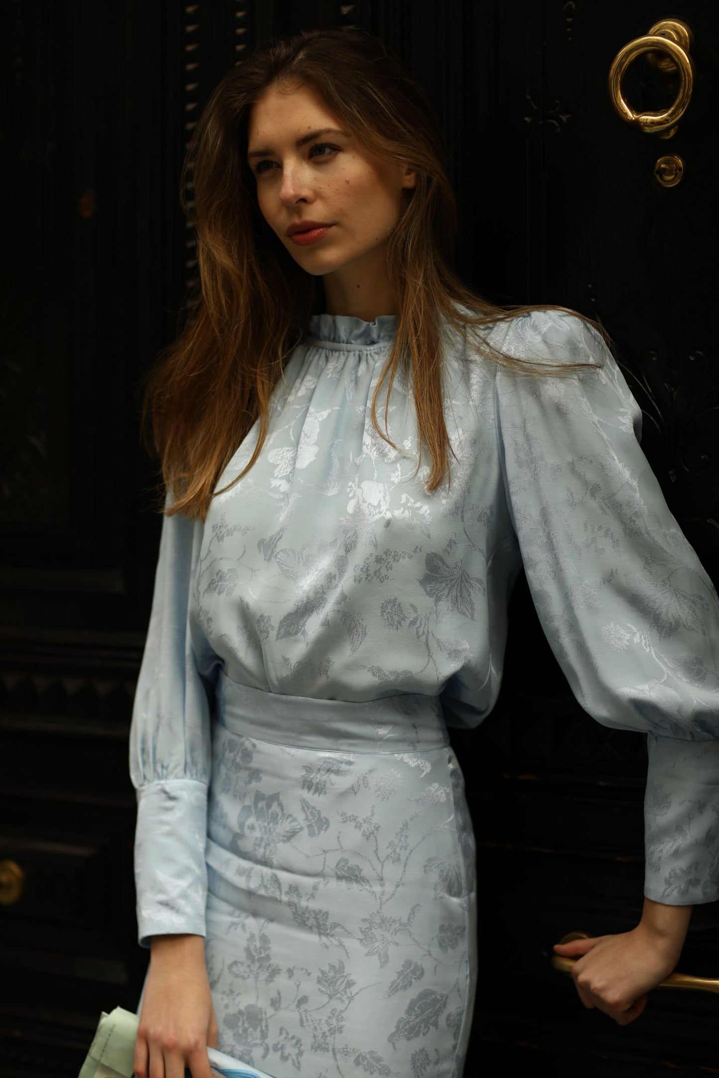 Blue Valentina Blouse