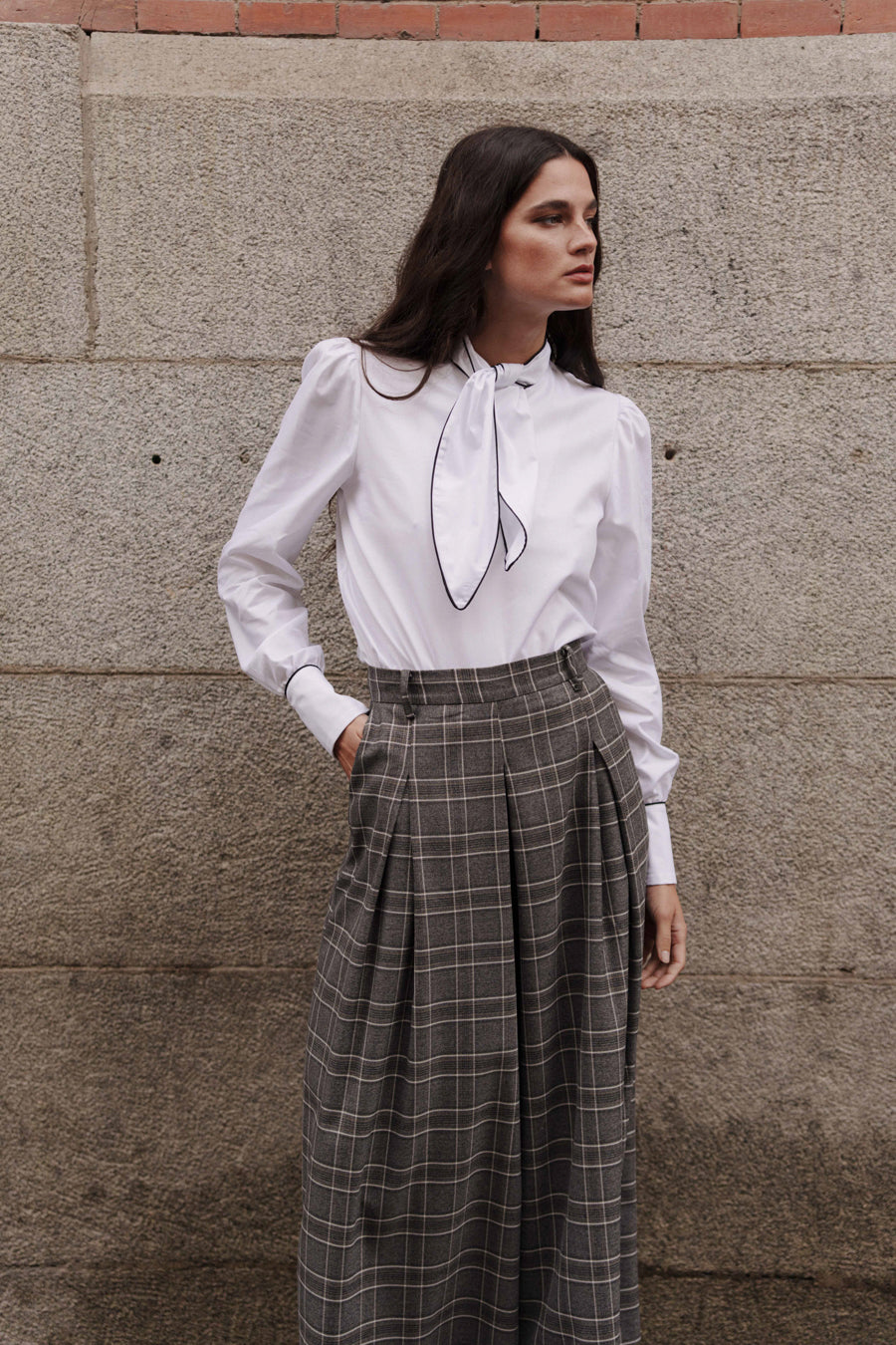 Camisa Gravina blanca