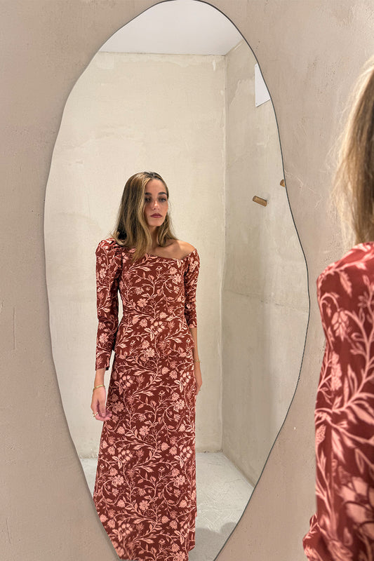 Vestido Brigitte Vino