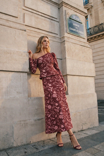 Vestido Brigitte Vino