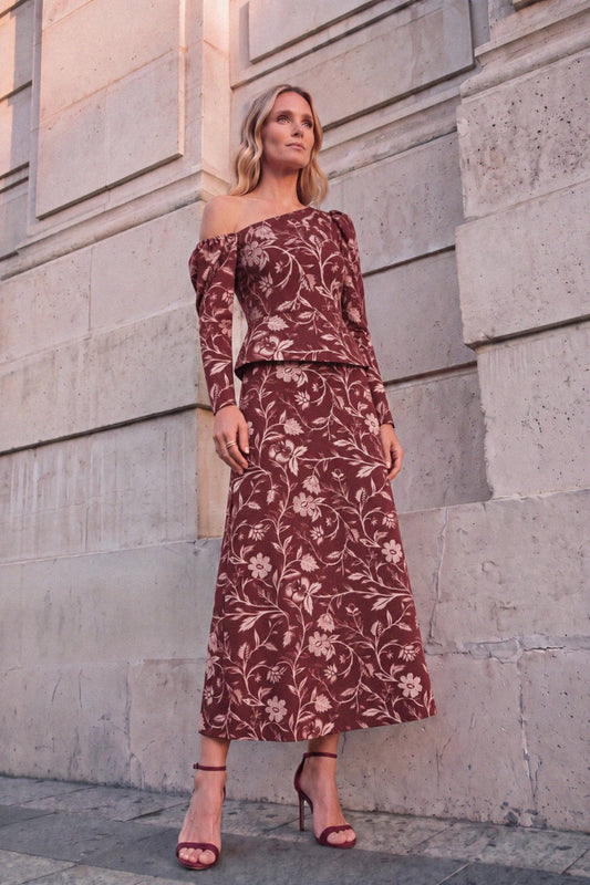 Vestido Brigitte Vino