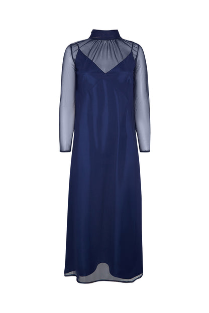 Vestido Coello Marino