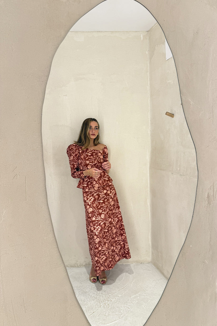 Vestido Brigitte Vino