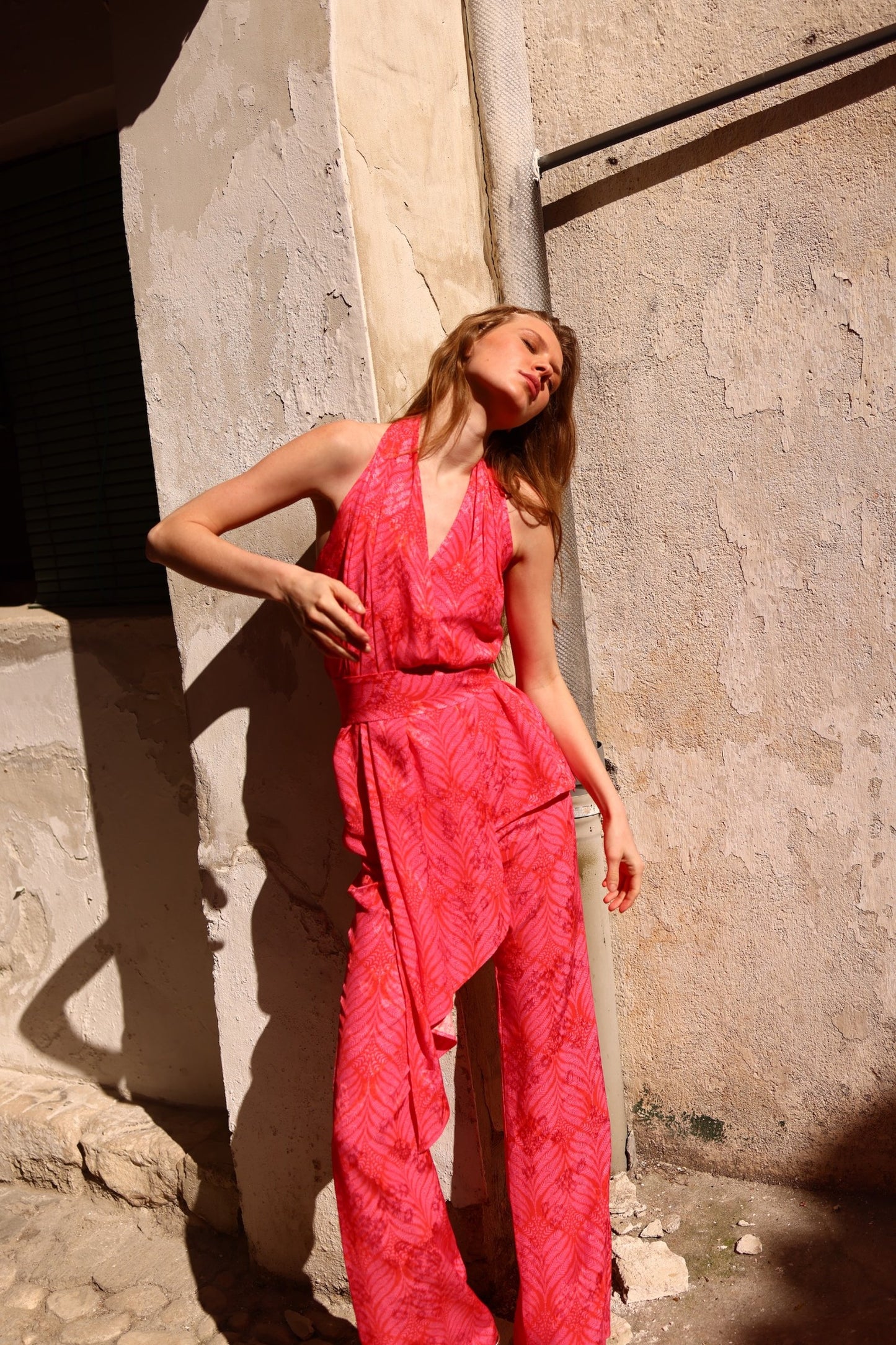 Conjunto Siena pantalón fluido mujer