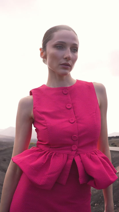Falda Cordelia Rosa