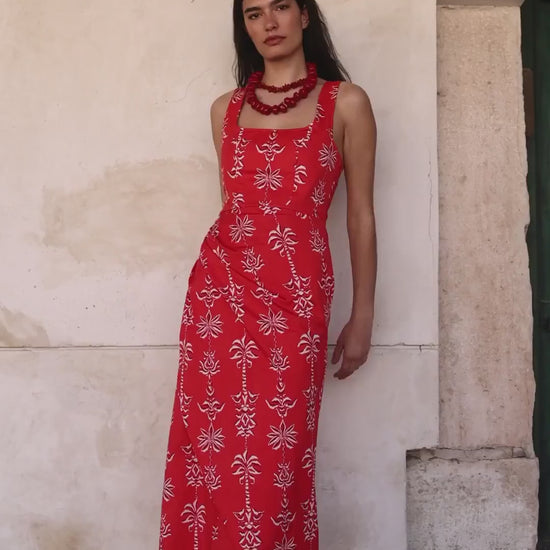 Vestido Bruma coral video