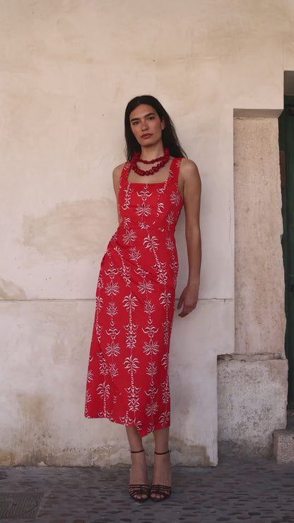 Vestido Bruma coral video