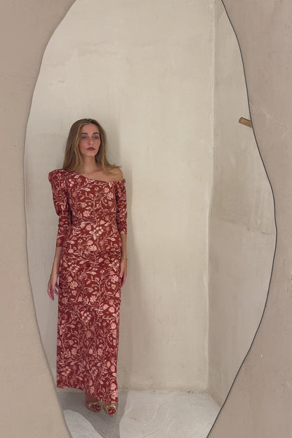 Vestido Brigitte Vino