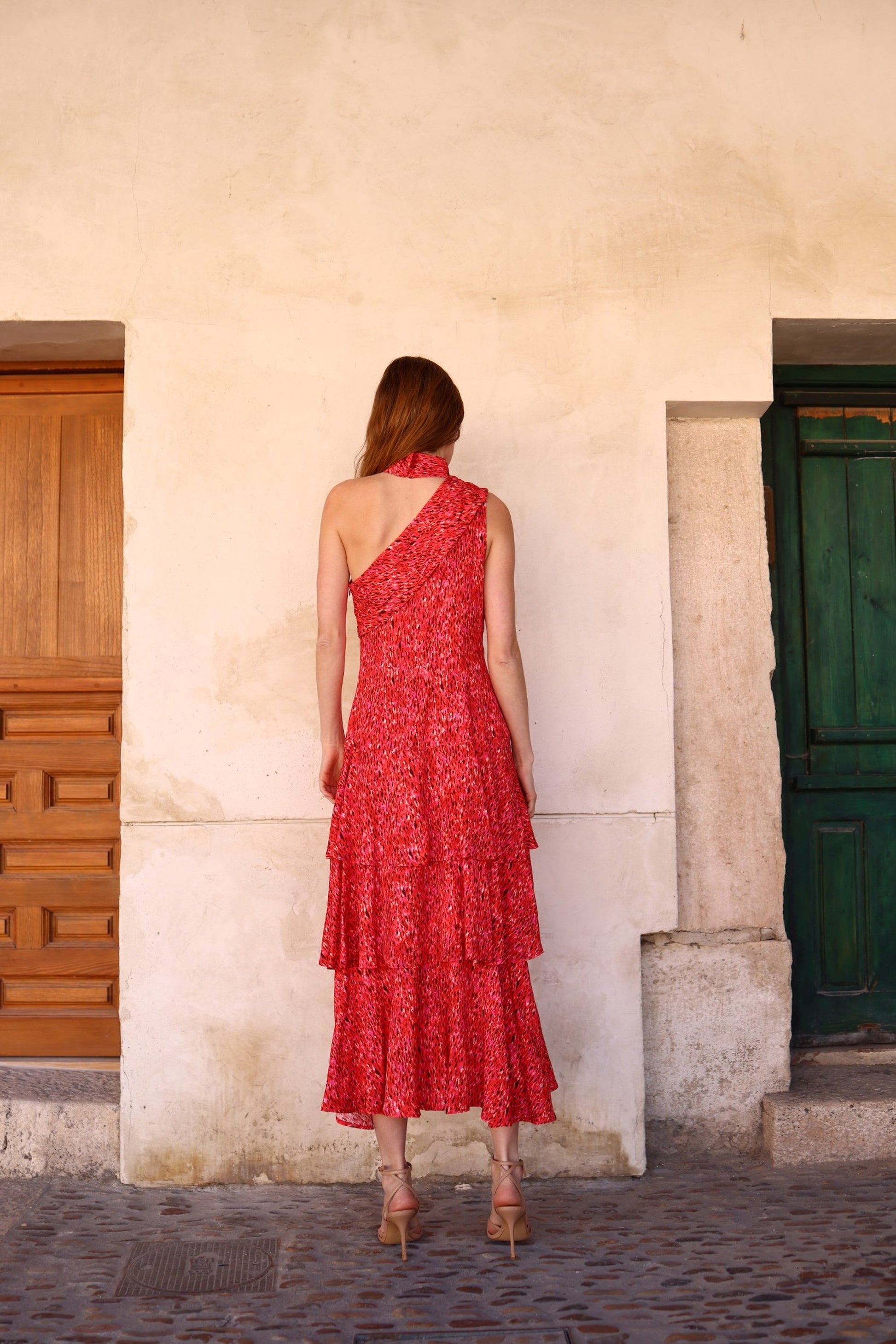 Vestido Calima vestido elegante verano espalda