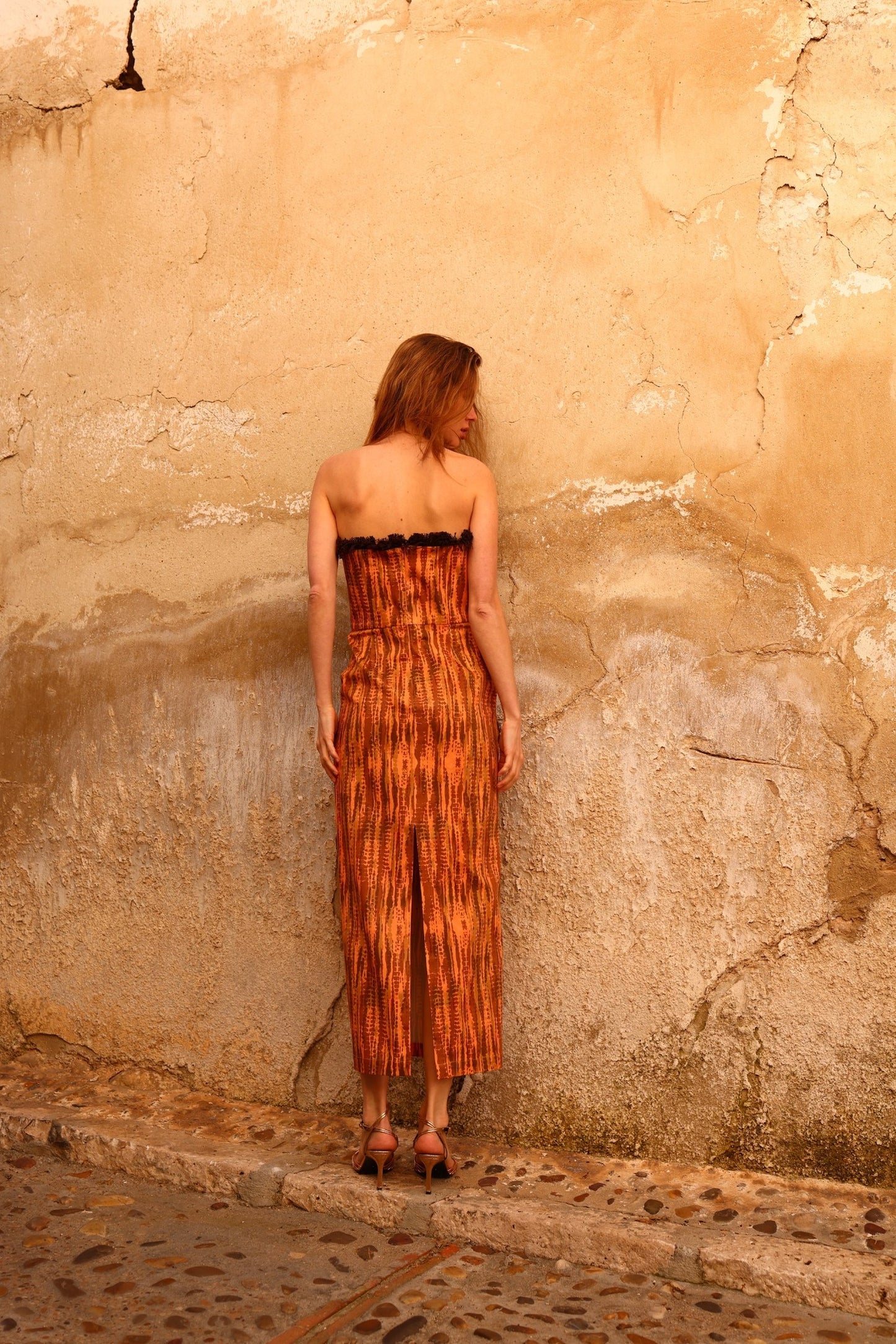 Vestido Palma Tierra